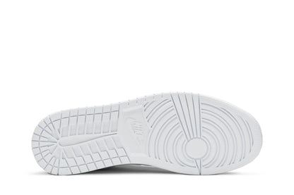 Jordan 1 Low Triple White Tumbled Leather sneaker afbeelding 4 - stylecode 553558-130