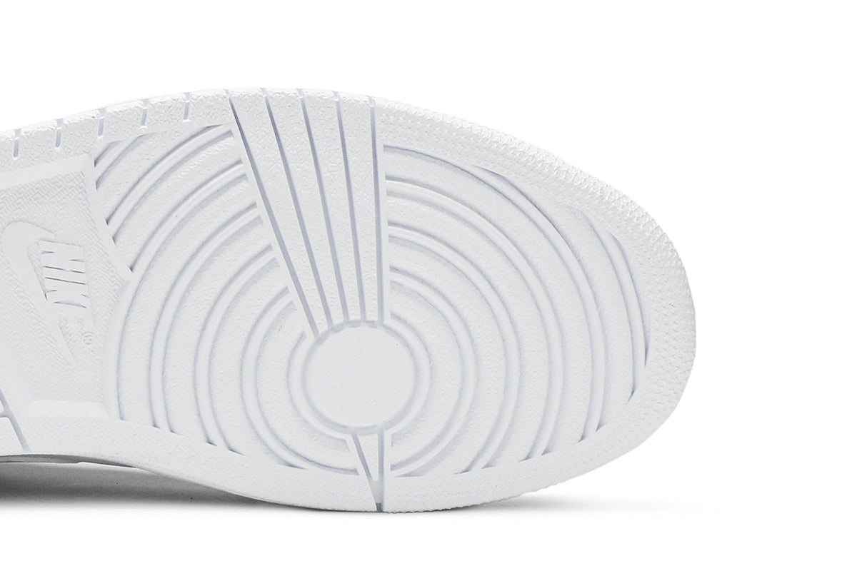Jordan 1 Low Triple White Tumbled Leather sneaker afbeelding 5 - stylecode 553558-130