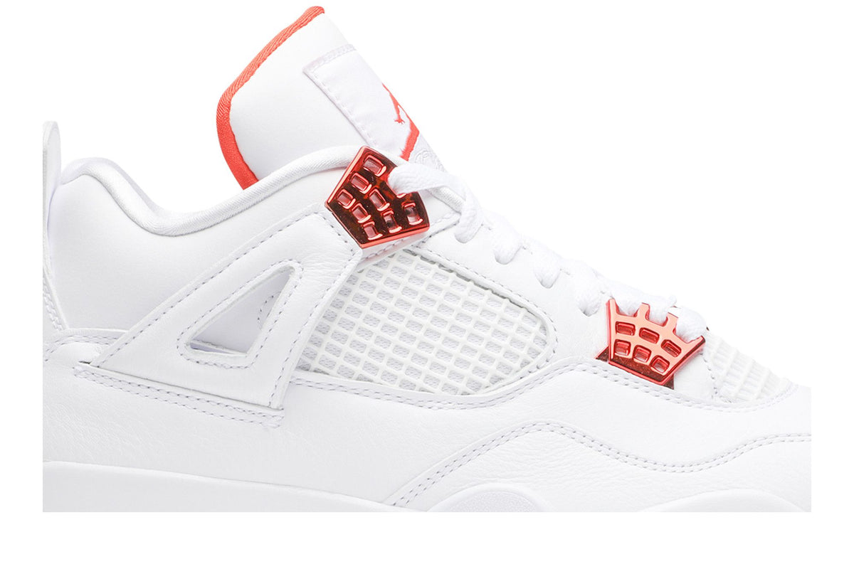 Jordan 4 Retro Metallic Orange sneaker afbeelding 2 - stylecode CT8527-118