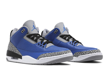Jordan 3 Retro Varsity Royal Cement sneaker afbeelding 8 - stylecode CT8532-400