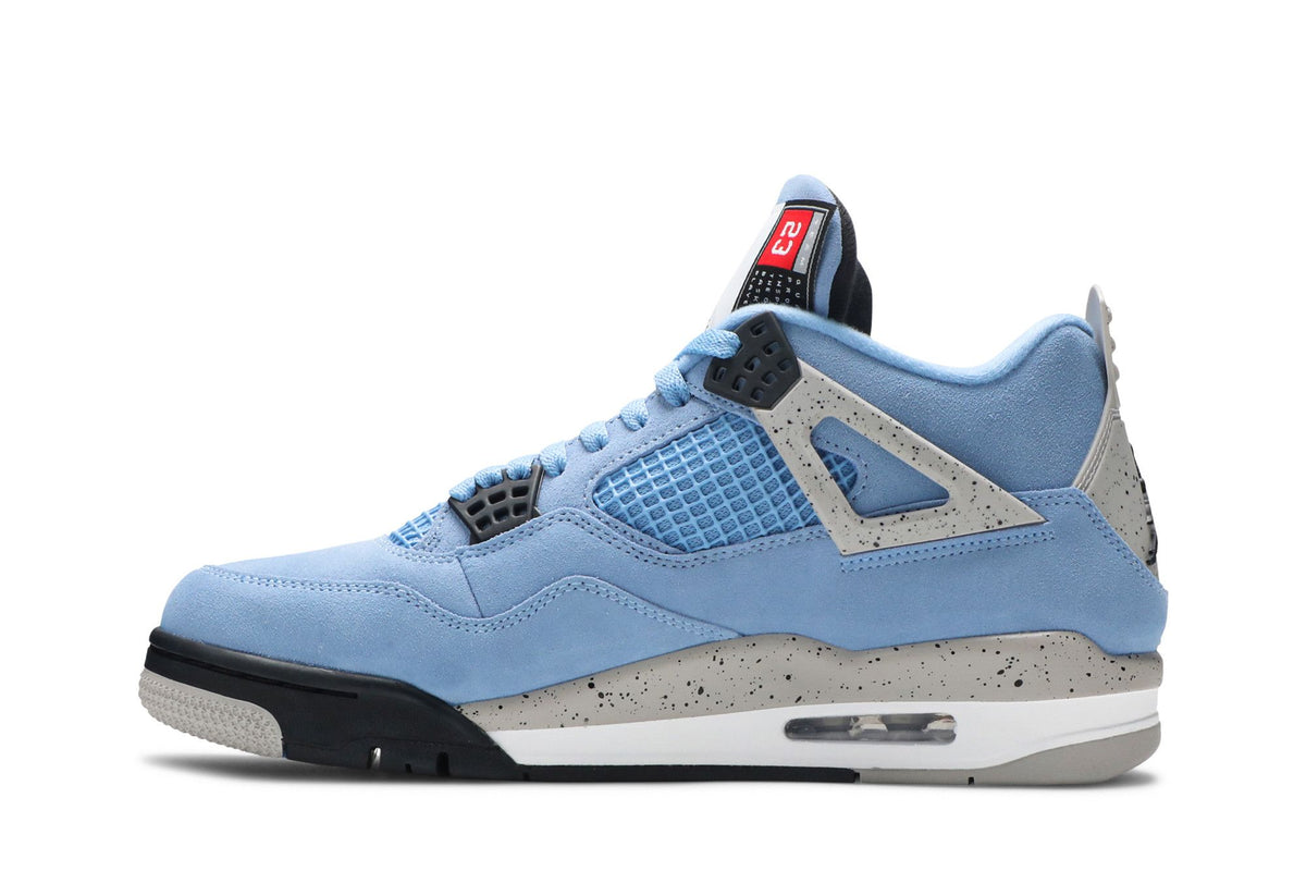 Jordan 4 Retro University Blue sneaker afbeelding 3 - stylecode CT8527-400
