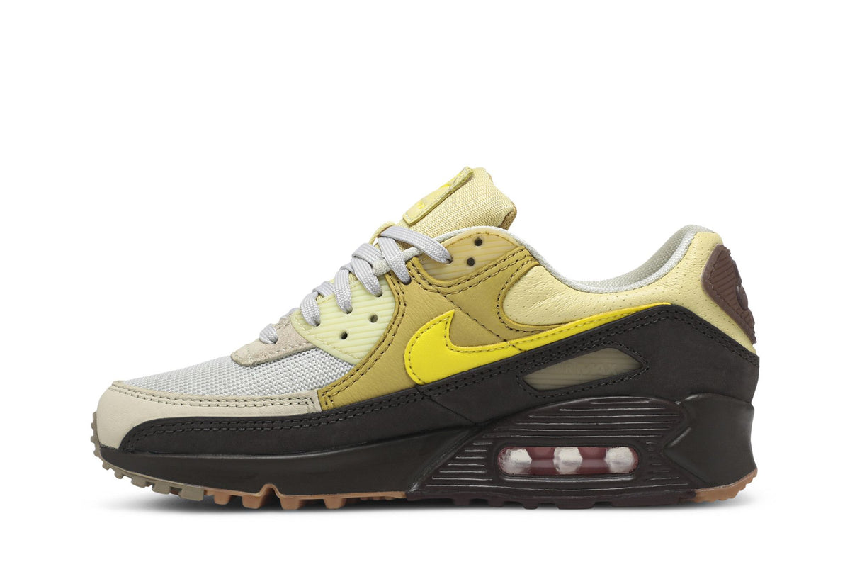 Nike Air Max 90 Cuban Link Velvet Brown (Women's) sneaker afbeelding 3 - stylecode CZ0469-200