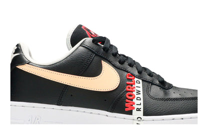 Nike Air Force 1 Low '07 LV8 Worldwide Pack Black Flash Crimson sneaker afbeelding 2 - stylecode CK6924-001