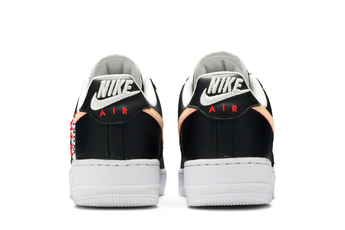 Nike Air Force 1 Low '07 LV8 Worldwide Pack Black Flash Crimson sneaker afbeelding 6 - stylecode CK6924-001