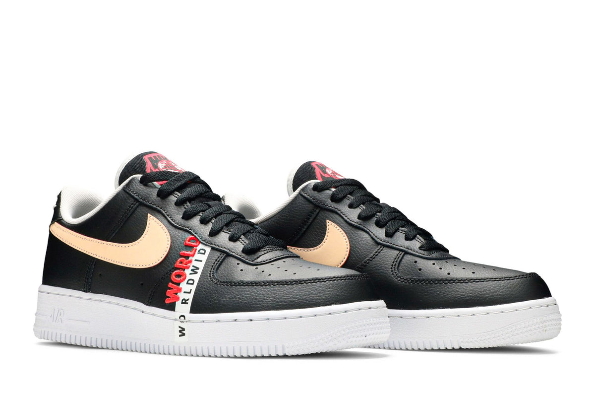 Nike Air Force 1 Low '07 LV8 Worldwide Pack Black Flash Crimson sneaker afbeelding 8 - stylecode CK6924-001