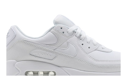 Nike Air Max 90 Leather Triple White sneaker afbeelding 2 - stylecode CZ5594-100