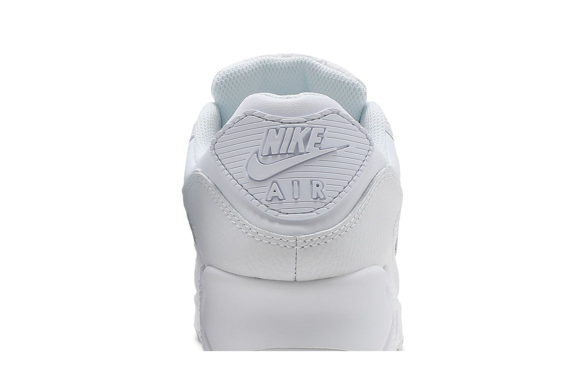 Nike Air Max 90 Leather Triple White sneaker afbeelding 7 - stylecode CZ5594-100