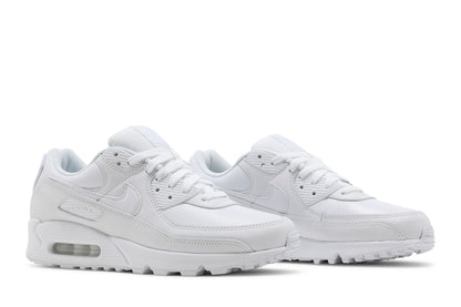 Nike Air Max 90 Leather Triple White sneaker afbeelding 8 - stylecode CZ5594-100