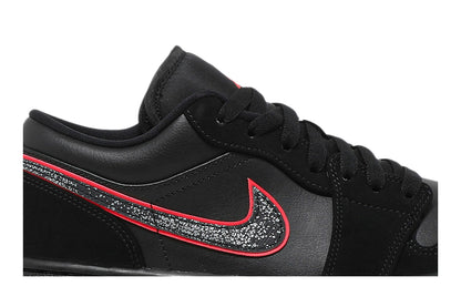 Jordan 1 Low Black Red Orbit sneaker afbeelding 2 - stylecode CK3022-006