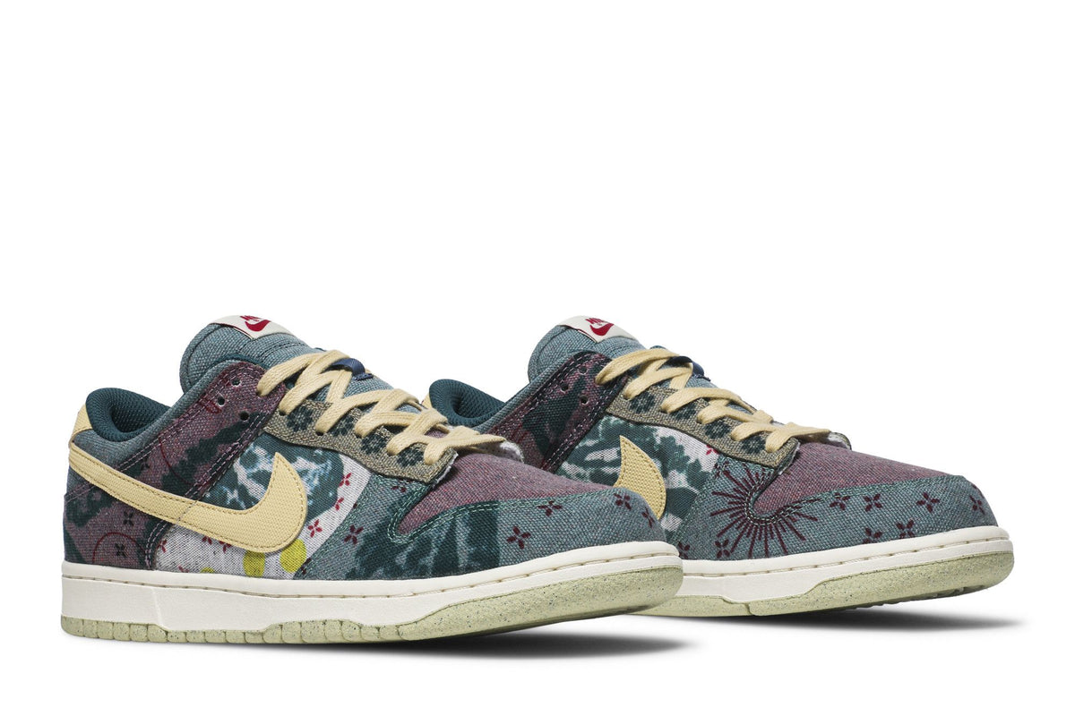 Nike Dunk Low Community Garden sneaker afbeelding 8 - stylecode CZ9747-900