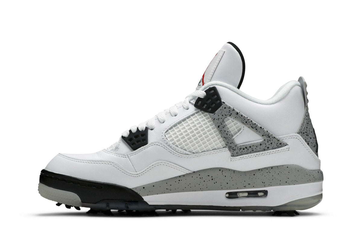 Jordan 4 Retro Golf White Cement sneaker afbeelding 3 - stylecode CU9981-100