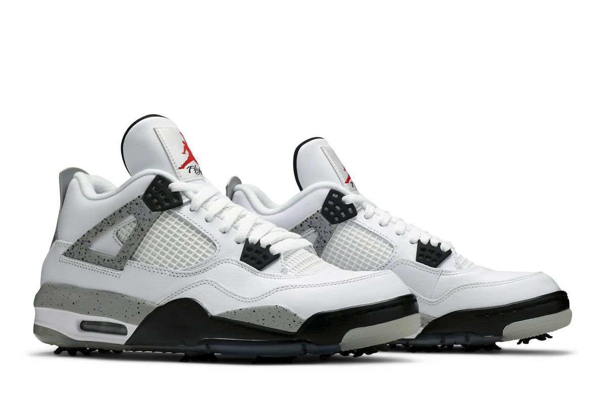 Jordan 4 Retro Golf White Cement sneaker afbeelding 8 - stylecode CU9981-100