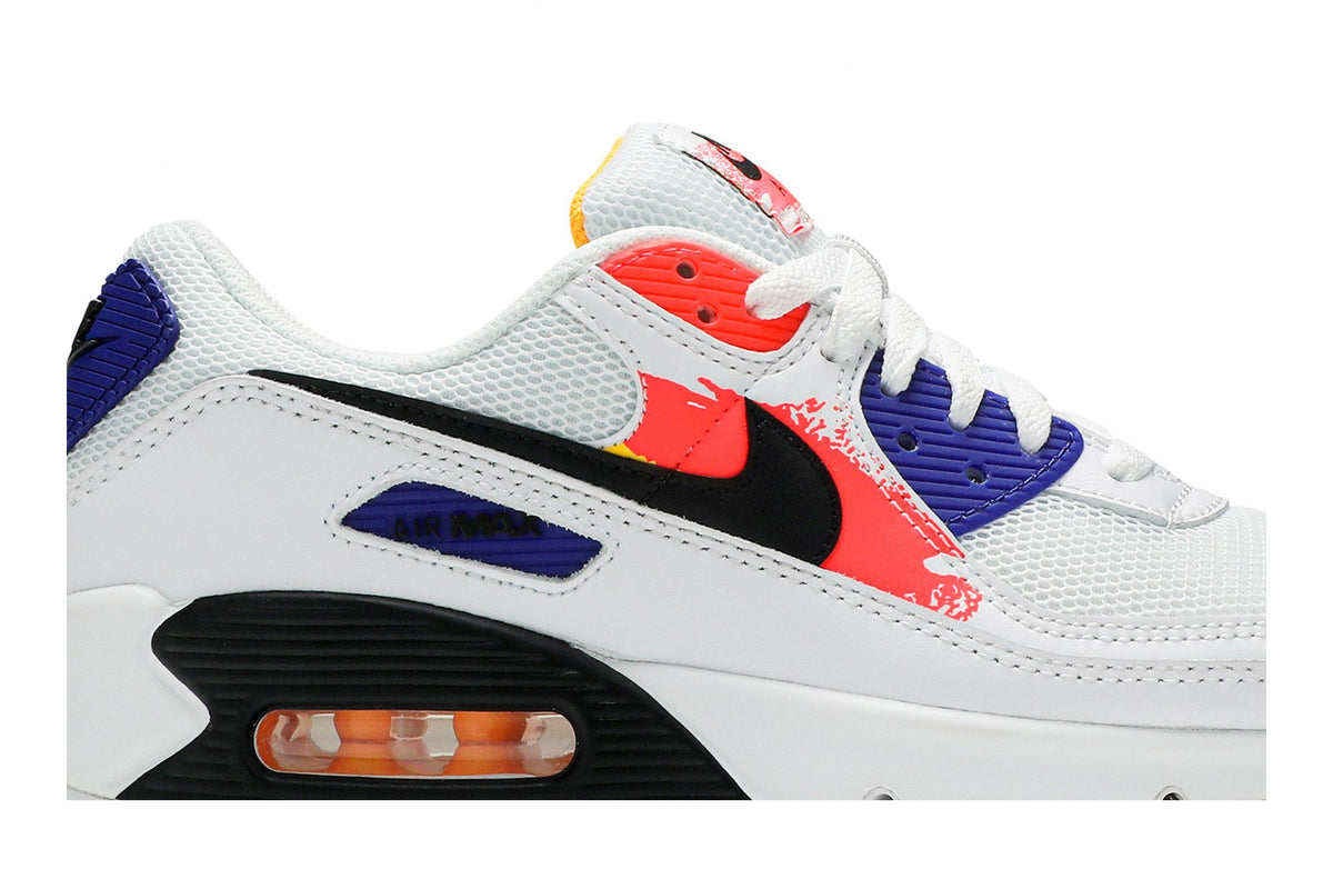 Nike Air Max 90 Brushstroke Pack (Women's) sneaker afbeelding 2 - stylecode CZ7937-100