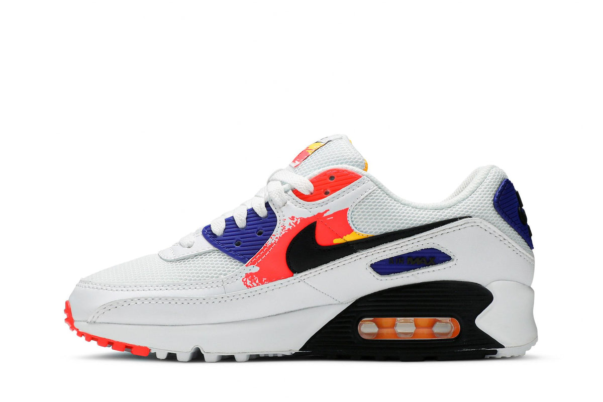 Nike Air Max 90 Brushstroke Pack (Women's) sneaker afbeelding 3 - stylecode CZ7937-100