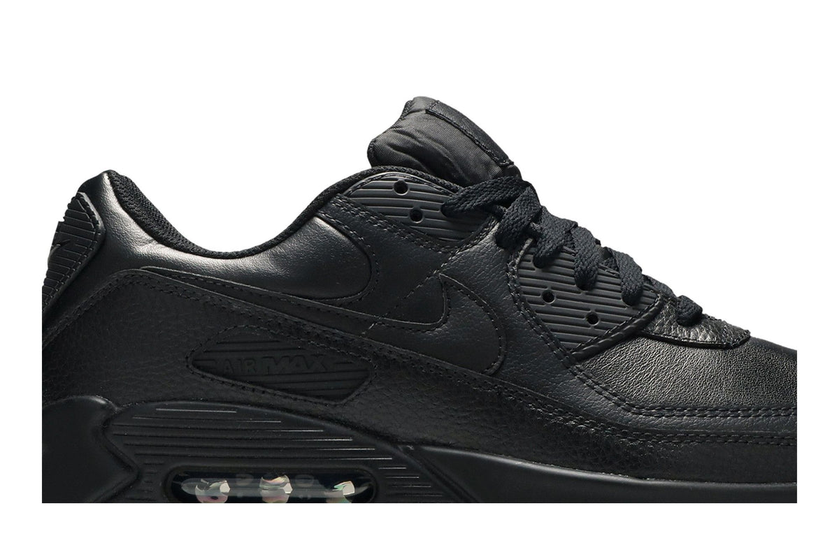 Nike Air Max 90 Leather Triple Black sneaker afbeelding 2 - stylecode CZ5594-001
