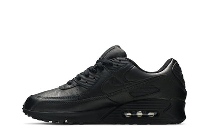 Nike Air Max 90 Leather Triple Black sneaker afbeelding 3 - stylecode CZ5594-001