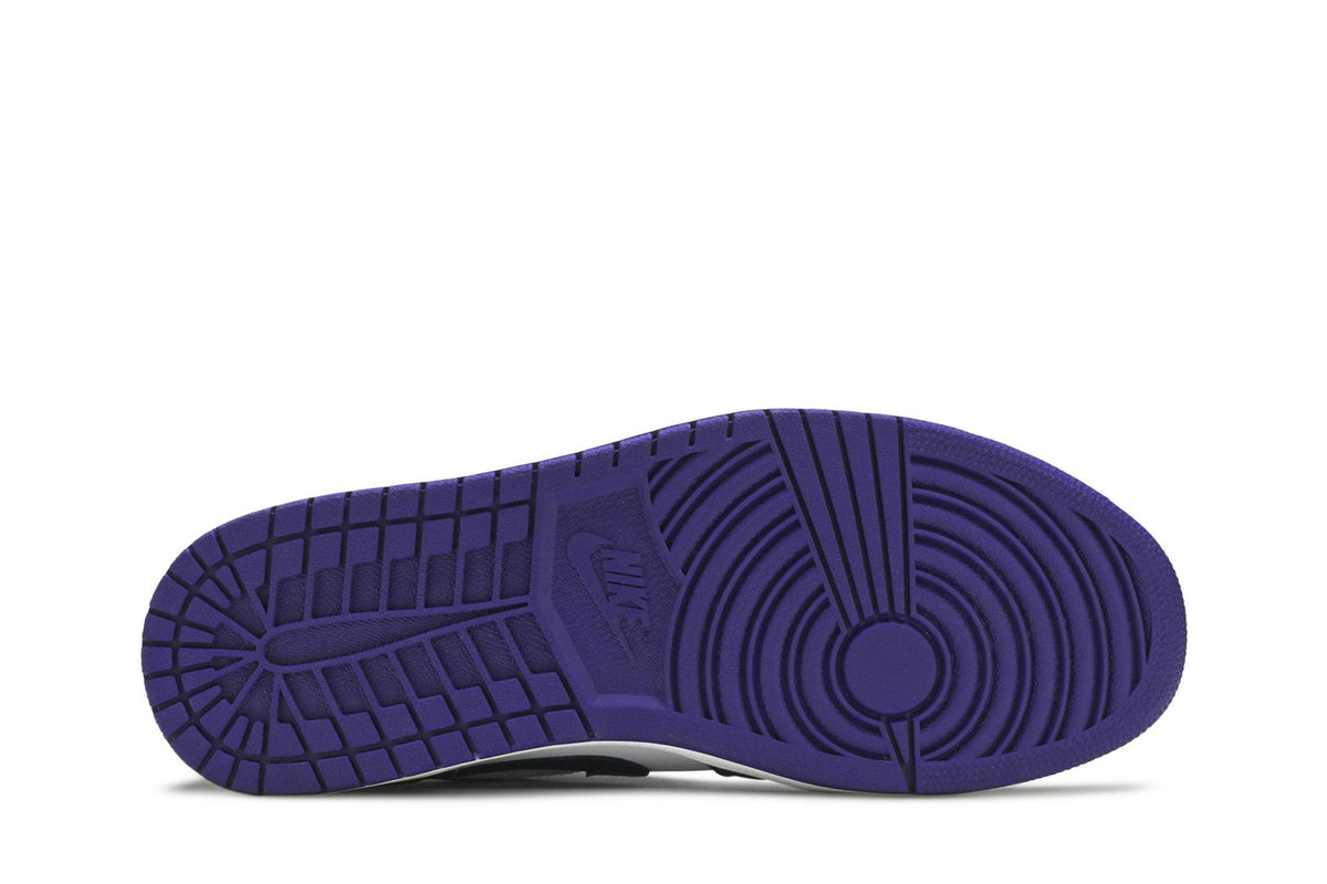 Jordan 1 Low Court Purple White sneaker afbeelding 4 - stylecode 553558-500