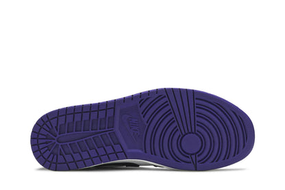 Jordan 1 Low Court Purple White sneaker afbeelding 4 - stylecode 553558-500