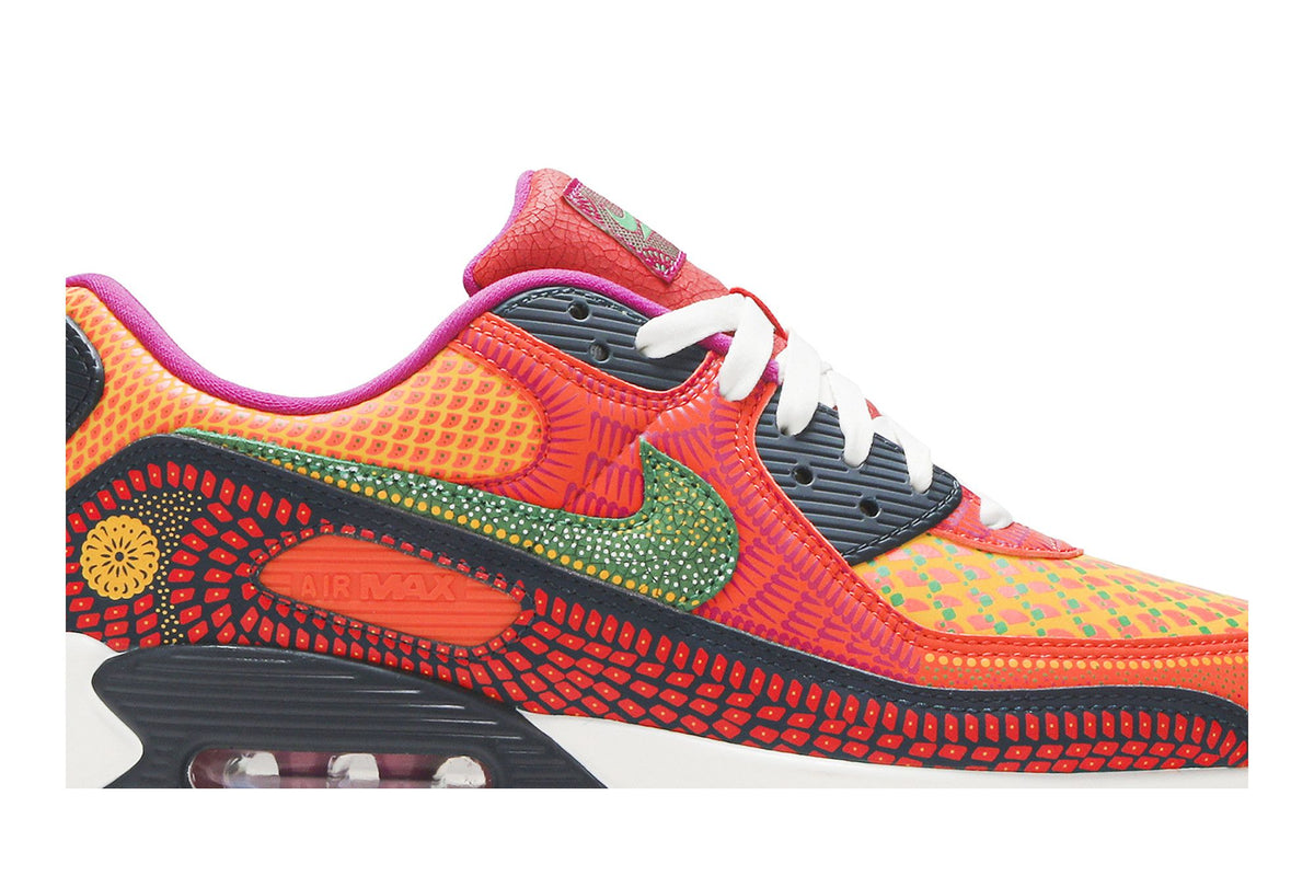 Nike Air Max 90 Dia de los Muertos sneaker afbeelding 2 - stylecode DC5154-458