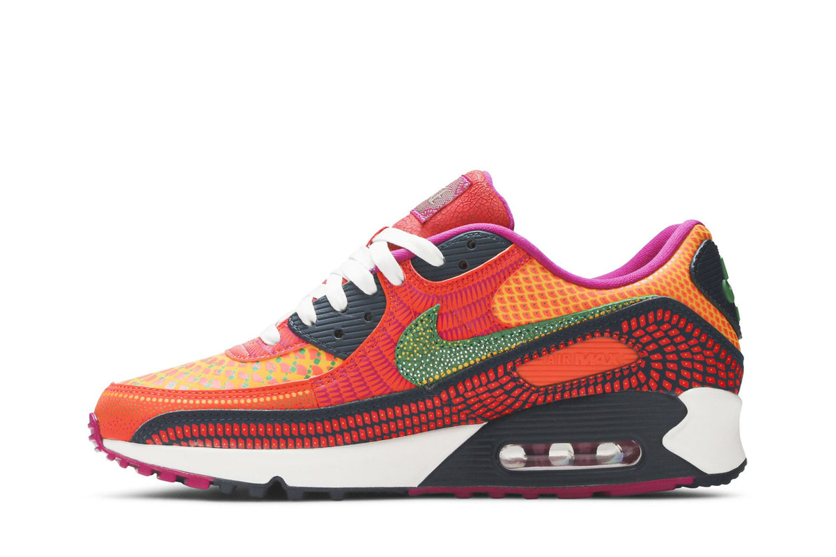Nike Air Max 90 Dia de los Muertos sneaker afbeelding 3 - stylecode DC5154-458
