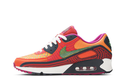 Nike Air Max 90 Dia de los Muertos sneaker afbeelding 3 - stylecode DC5154-458