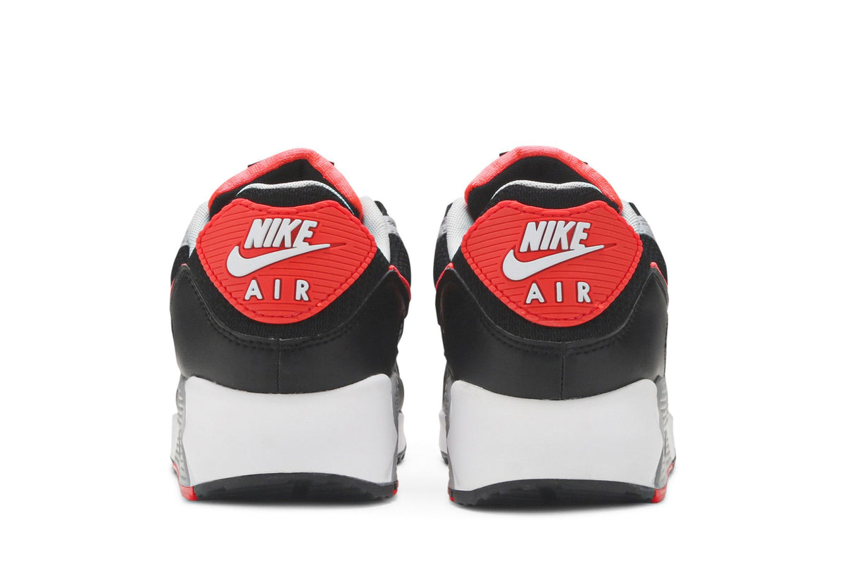 Nike Air Max 90 Black Radiant Red Wolf Grey sneaker afbeelding 6 - stylecode CZ4222-001