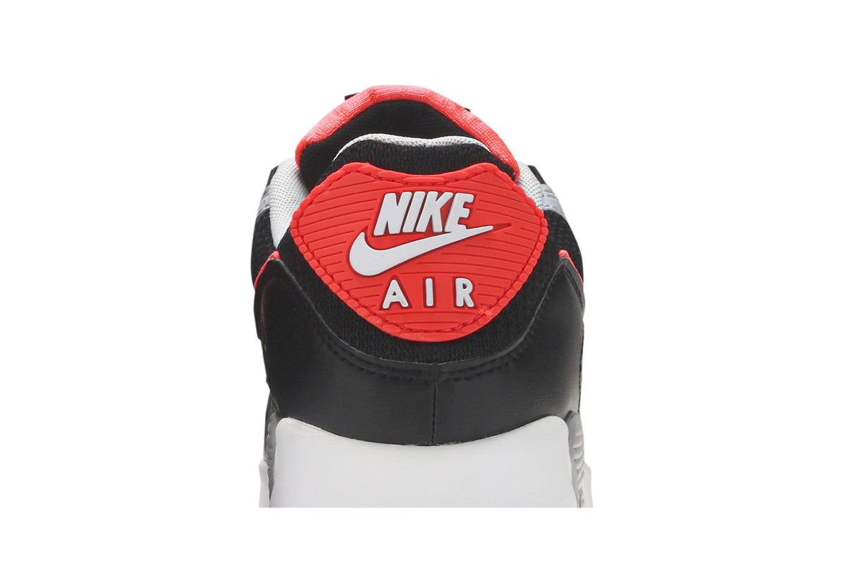 Nike Air Max 90 Black Radiant Red Wolf Grey sneaker afbeelding 7 - stylecode CZ4222-001
