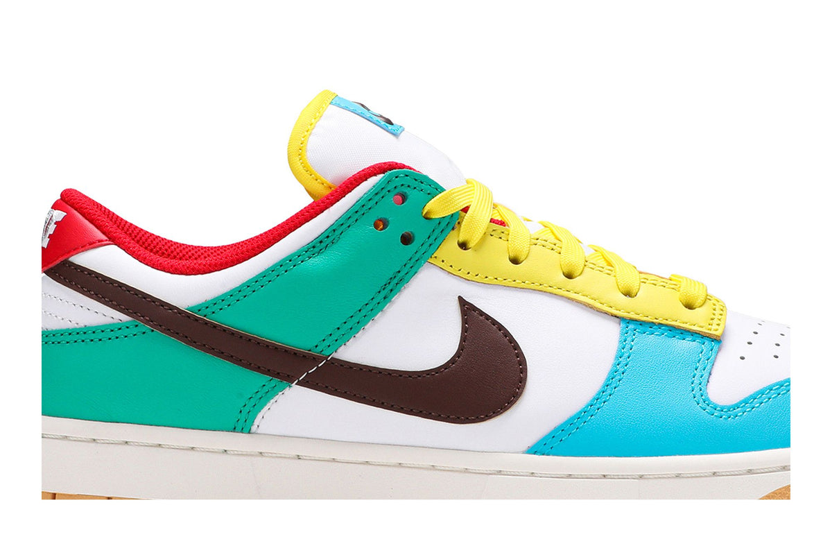 Nike Dunk Low Free 99 White sneaker afbeelding 2 - stylecode DH0952-100