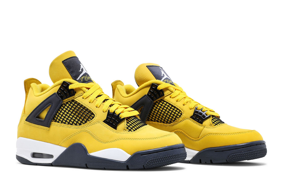 Jordan 4 Retro Lightning (2021) sneaker afbeelding 8 - stylecode CT8527-700