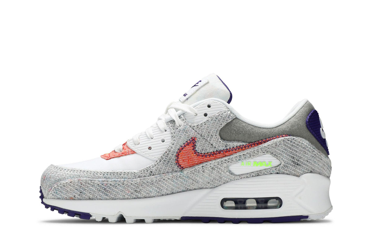 Nike Air Max 90 Jacquard Court Purple sneaker afbeelding 3 - stylecode CT1684-100