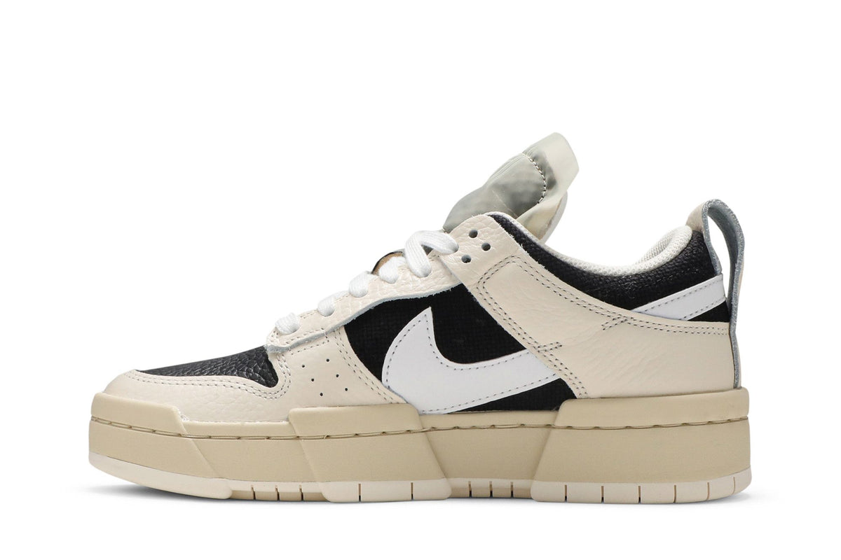 Nike Dunk Low Disrupt Pale Ivory Black (Women's) sneaker afbeelding 3 - stylecode DD6620-001