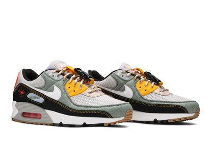 Nike Air Max 90 Buckle Spiral Sage sneaker afbeelding 8 - stylecode DC2525-300