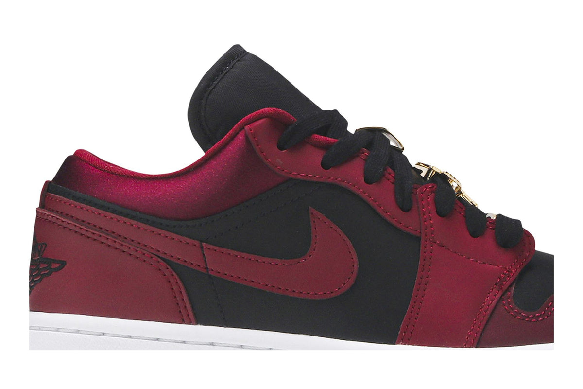 Jordan 1 Low Dark Beetroot Black (Women's) sneaker afbeelding 2 - stylecode DB6491-600