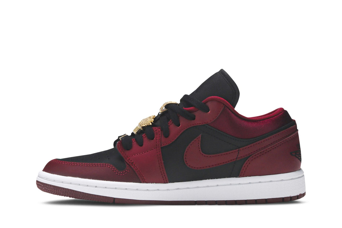 Jordan 1 Low Dark Beetroot Black (Women's) sneaker afbeelding 3 - stylecode DB6491-600
