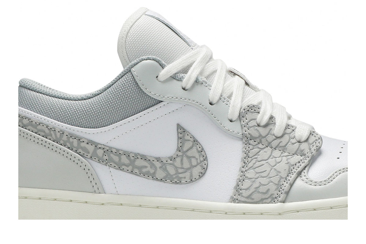 Jordan 1 Low PRM Smoke Grey Elephant sneaker afbeelding 2 - stylecode DH4269-100