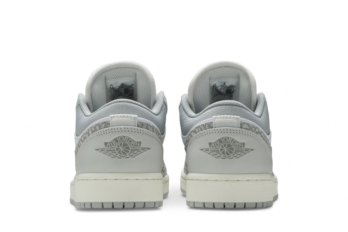 Jordan 1 Low PRM Smoke Grey Elephant sneaker afbeelding 6 - stylecode DH4269-100