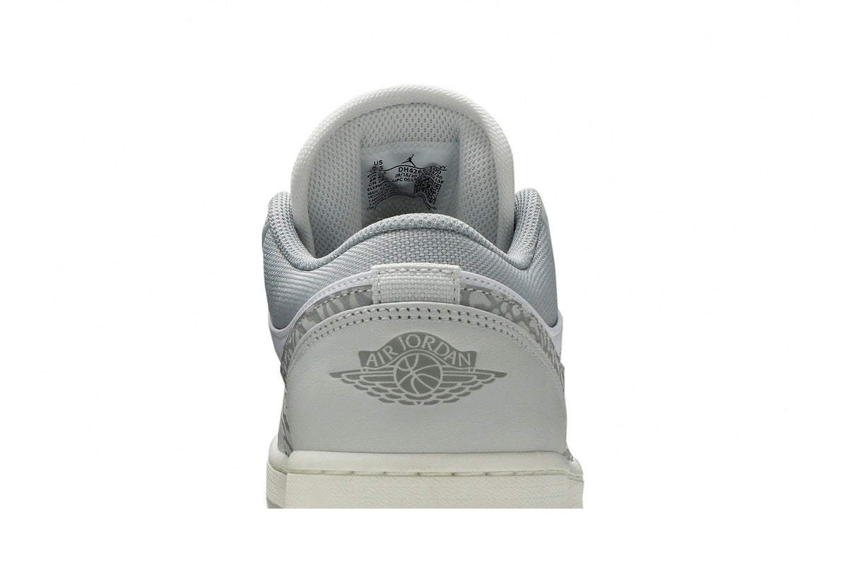 Jordan 1 Low PRM Smoke Grey Elephant sneaker afbeelding 7 - stylecode DH4269-100