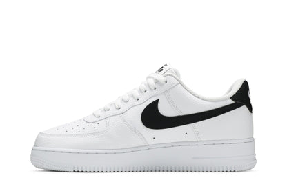 Nike Air Force 1 Low '07 White Black Pebbled Leather sneaker afbeelding 3 - stylecode CT2302-100