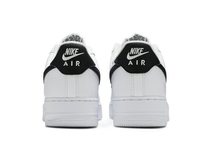 Nike Air Force 1 Low '07 White Black Pebbled Leather sneaker afbeelding 6 - stylecode CT2302-100
