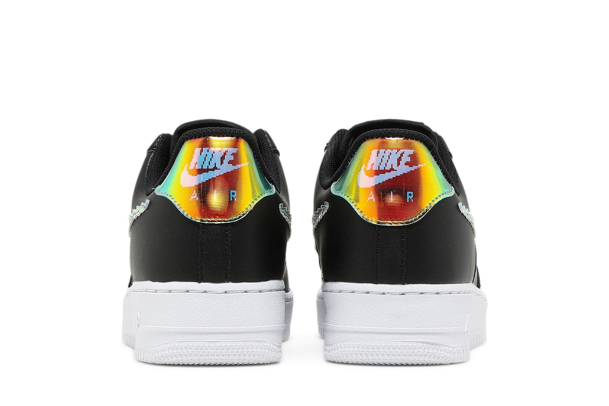 Nike Air Force 1 Low '07 LV8 Iridescent Pixel Swoosh Black sneaker afbeelding 6 - stylecode CV1699-002