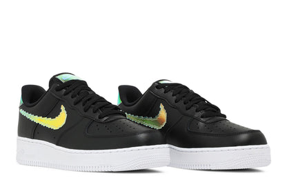 Nike Air Force 1 Low '07 LV8 Iridescent Pixel Swoosh Black sneaker afbeelding 8 - stylecode CV1699-002