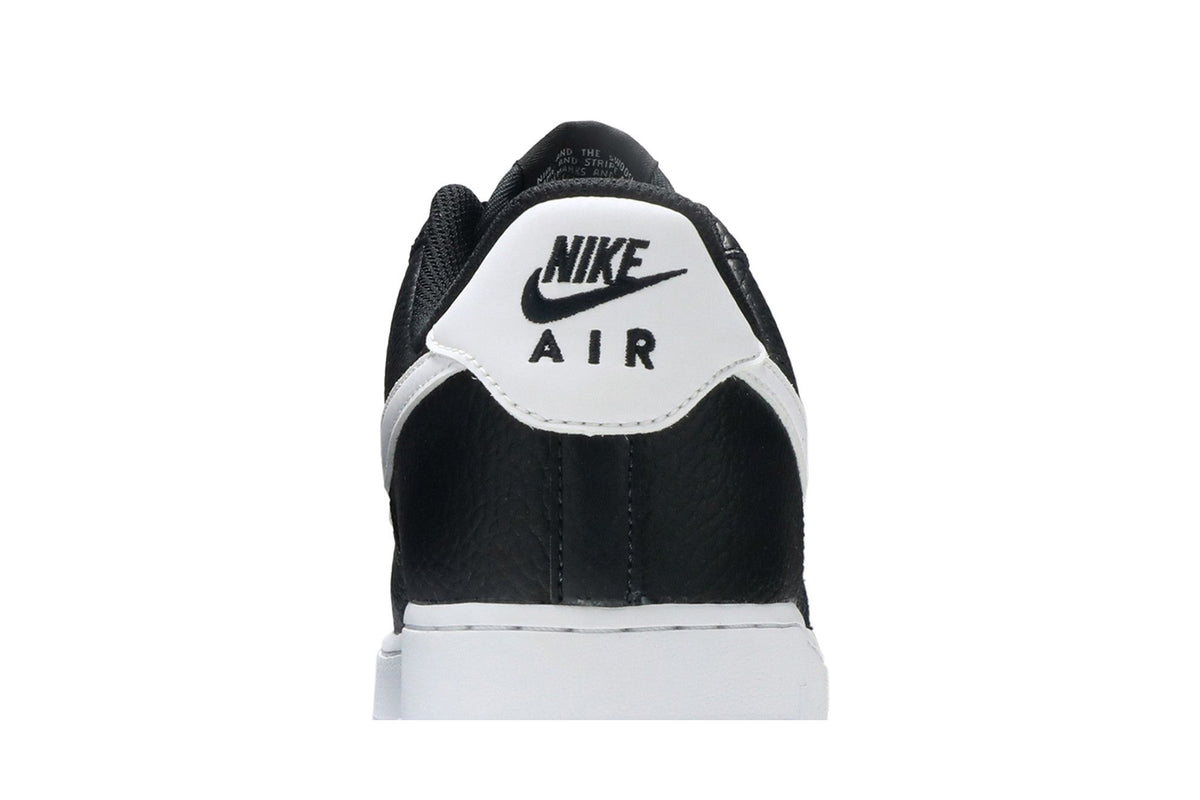 Nike Air Force 1 Low '07 Black White Pebbled Leather sneaker afbeelding 7 - stylecode CT2302-002