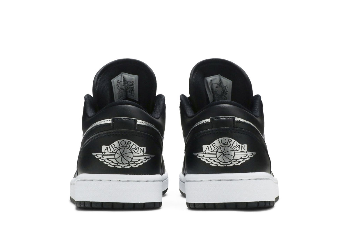Jordan 1 Low SE Black Metallic Silver (Women's) sneaker afbeelding 6 - stylecode DA5551-001