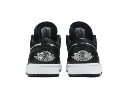 Jordan 1 Low SE Black Metallic Silver (Women's) sneaker afbeelding 6 - stylecode DA5551-001
