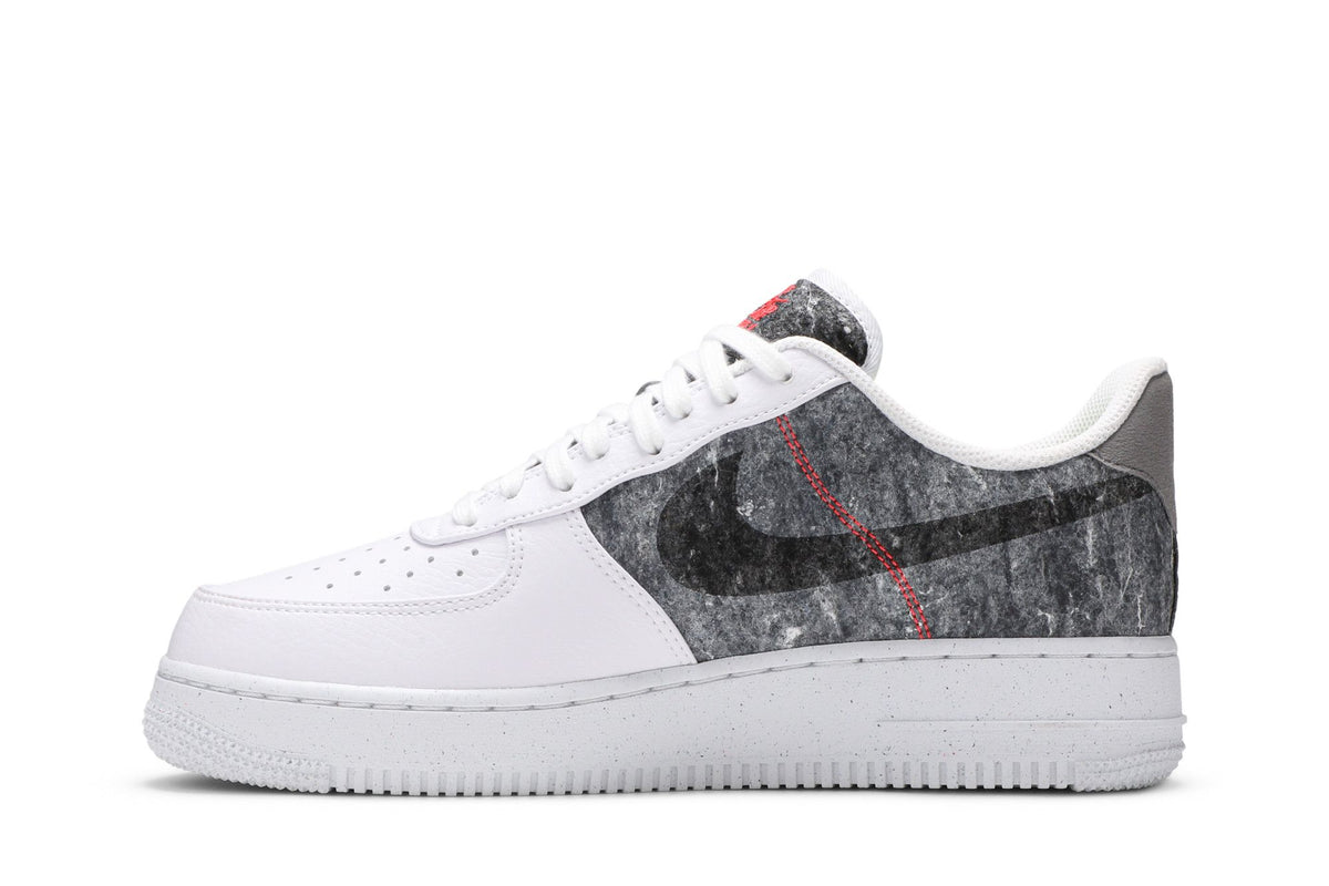 Nike Air Force 1 Low 07 LV8 Recycled Wool Pack White Grey sneaker afbeelding 3 - stylecode CV1698-100