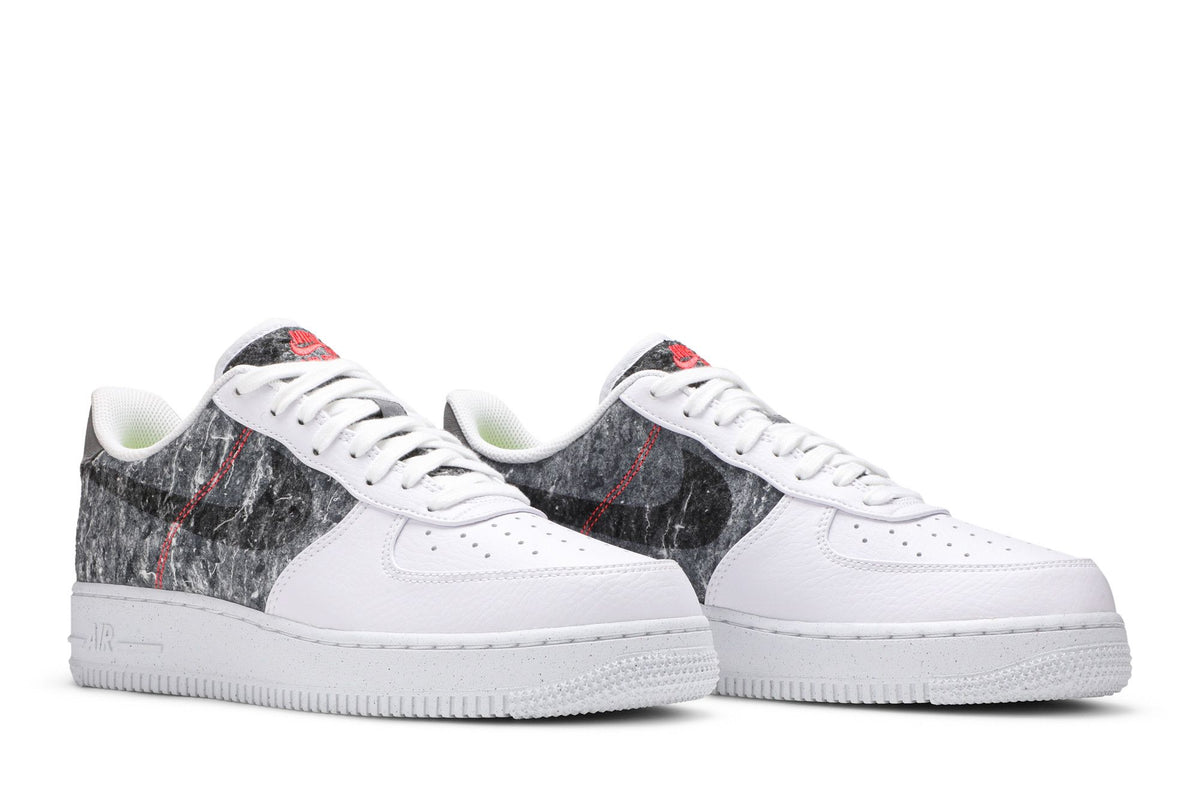 Nike Air Force 1 Low 07 LV8 Recycled Wool Pack White Grey sneaker afbeelding 8 - stylecode CV1698-100