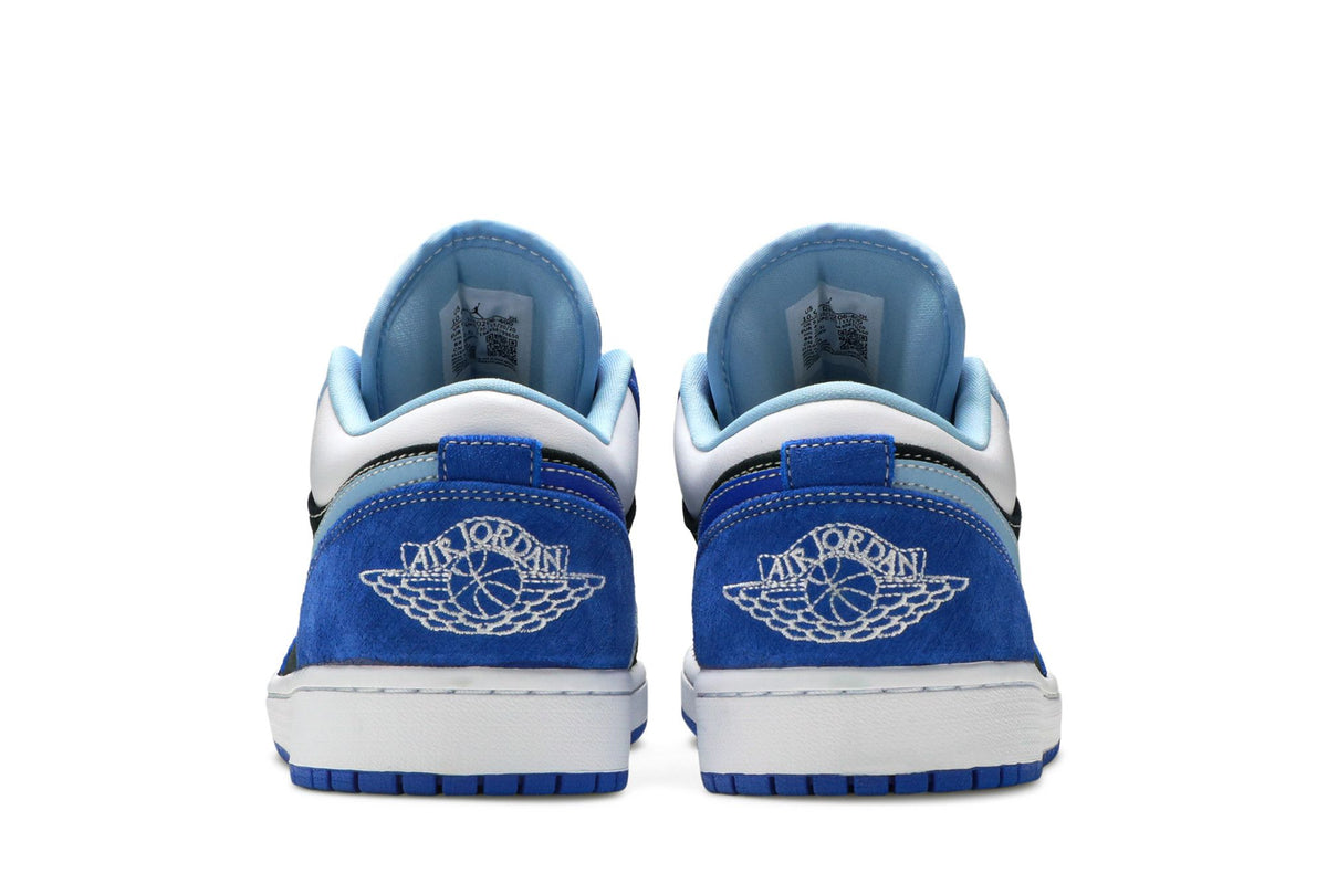 Jordan 1 Low Racer Blue White sneaker afbeelding 6 - stylecode DH0206-400