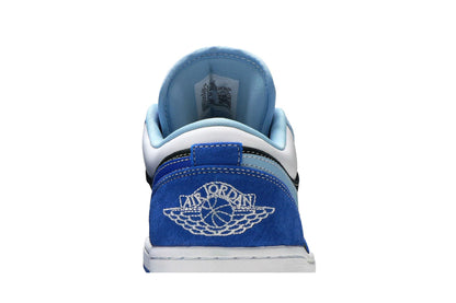 Jordan 1 Low Racer Blue White sneaker afbeelding 7 - stylecode DH0206-400