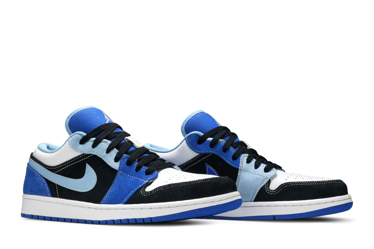 Jordan 1 Low Racer Blue White sneaker afbeelding 8 - stylecode DH0206-400