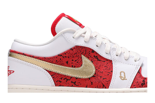 Jordan 1 Low Spades sneaker afbeelding 2 - stylecode DJ5185-100